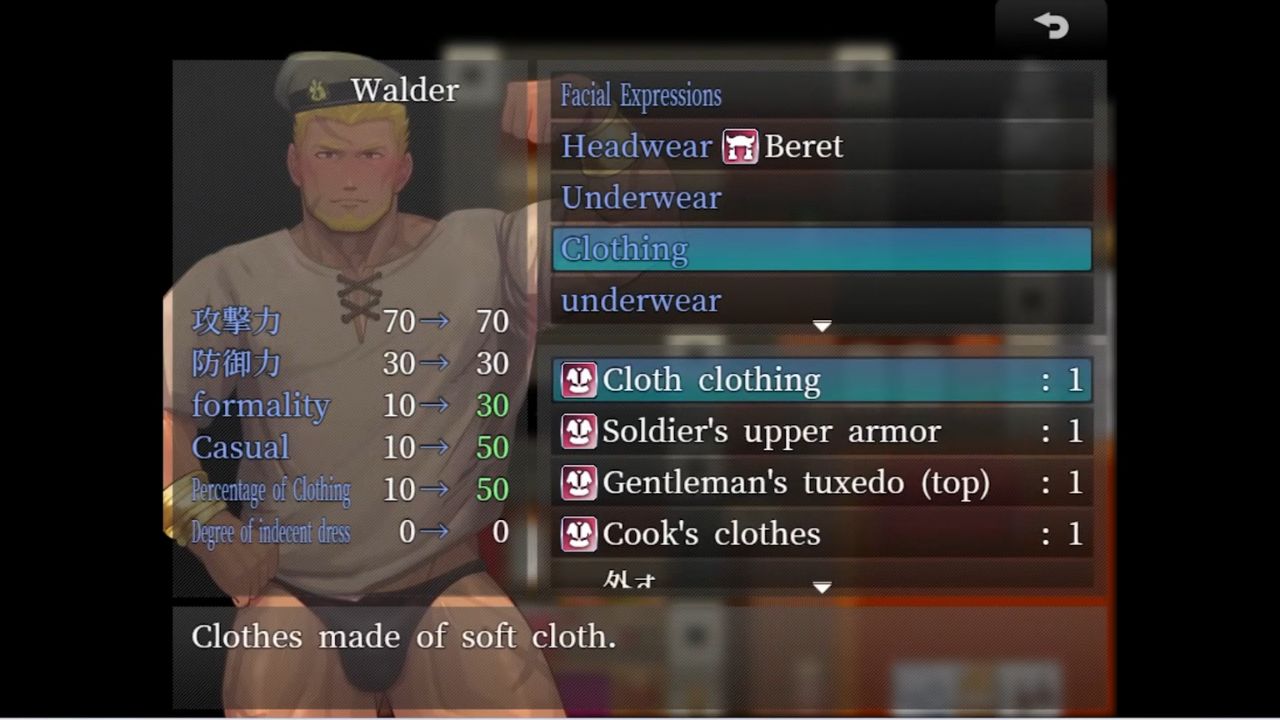 Dress Up Warrior Walder Guide